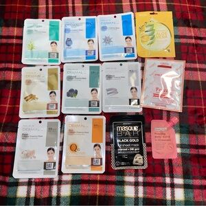 Dermal and Masque Bar Face Mask Set